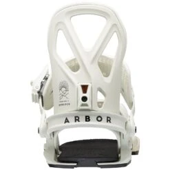 Arbor Hemlock 2023 Snowboard Bindings - White -Sports Ski Shop 013576522135 3