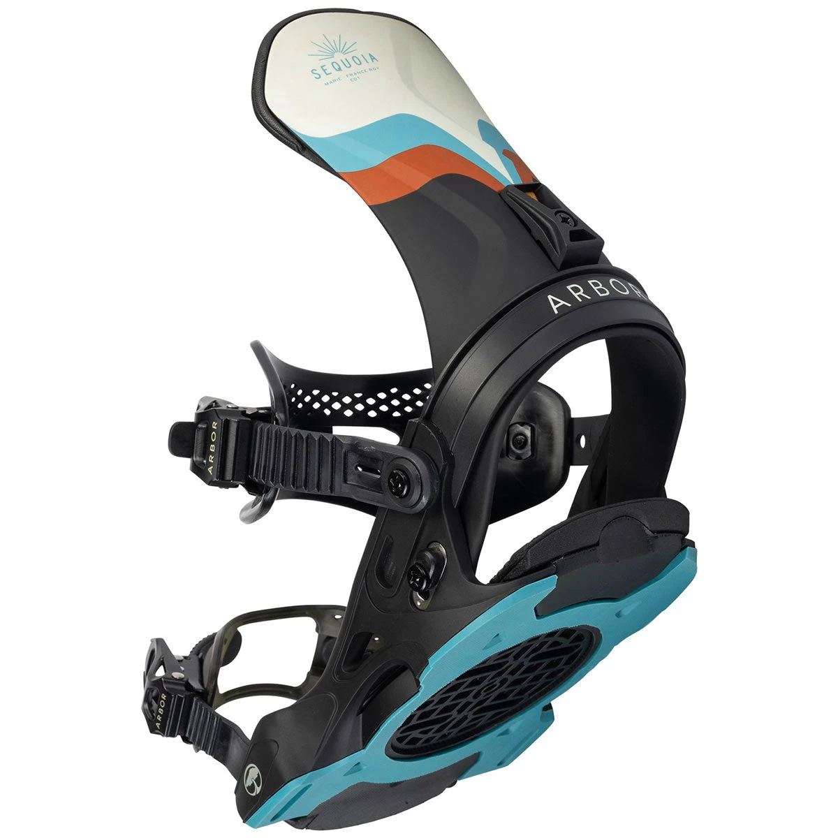 Arbor Sequoia 2024 Snowboard Bindings - Marie-France Roy Arbor Sequoia 2024 Snowboard Bindings - Marie-France Roy -Sports Ski Shop 013576531694 1