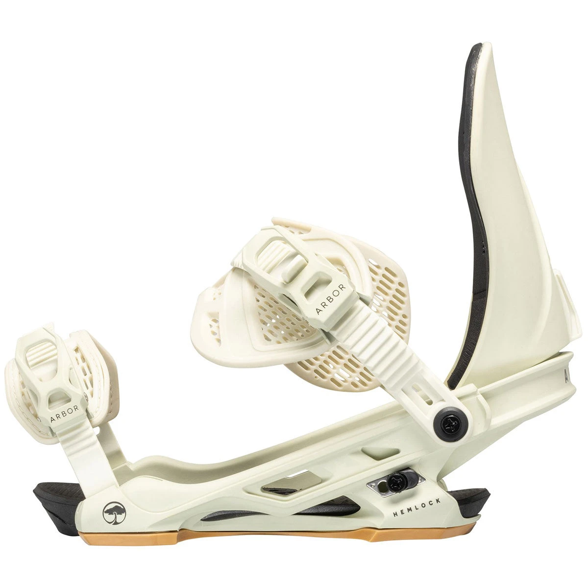 Arbor Hemlock 2024 Snowboard Bindings - Frank April Arbor Hemlock 2024 Snowboard Bindings - Frank April -Sports Ski Shop 013576531854 3