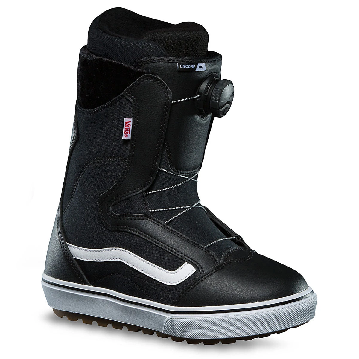 Vans Womens Encore OG Snowboard Boots - Black/White Vans Womens Encore OG Snowboard Boots - Black/White -Sports Ski Shop 191479845701 1