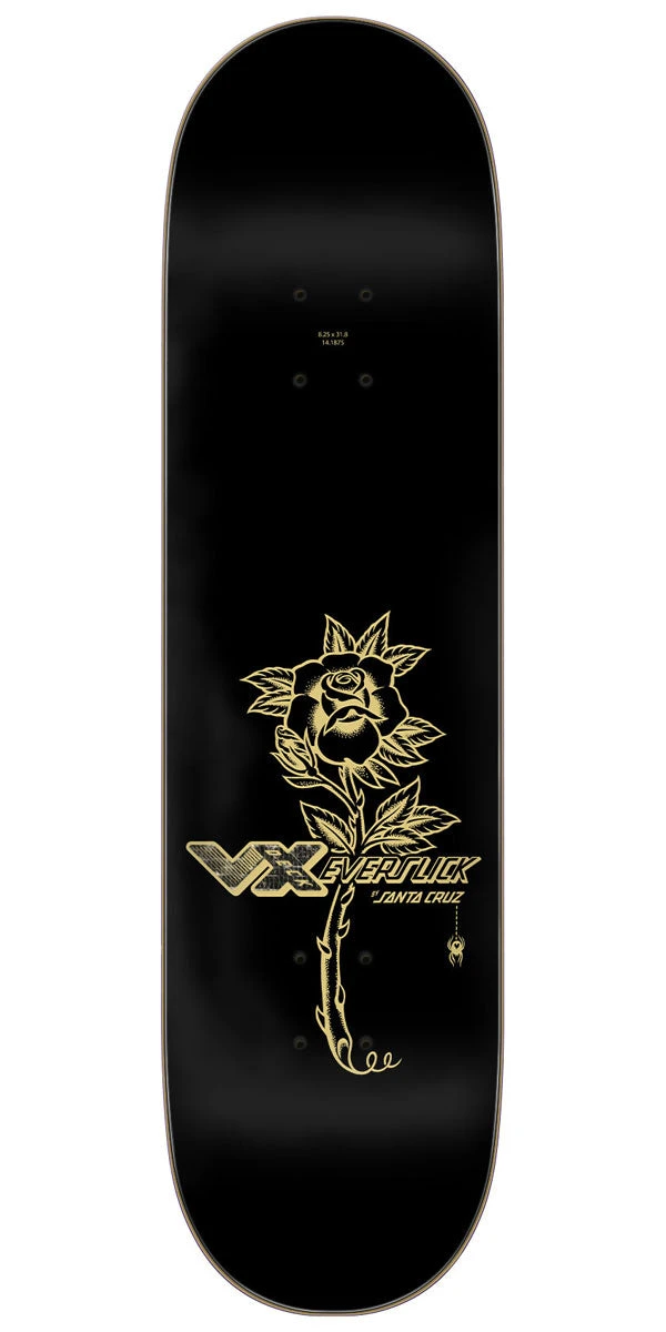 Santa Cruz Sommer Tattooed VX Everslick Skateboard Deck - 8.25" Santa Cruz Sommer Tattooed VX Everslick Skateboard Deck - 8.25" -Sports Ski Shop 193172413898 2