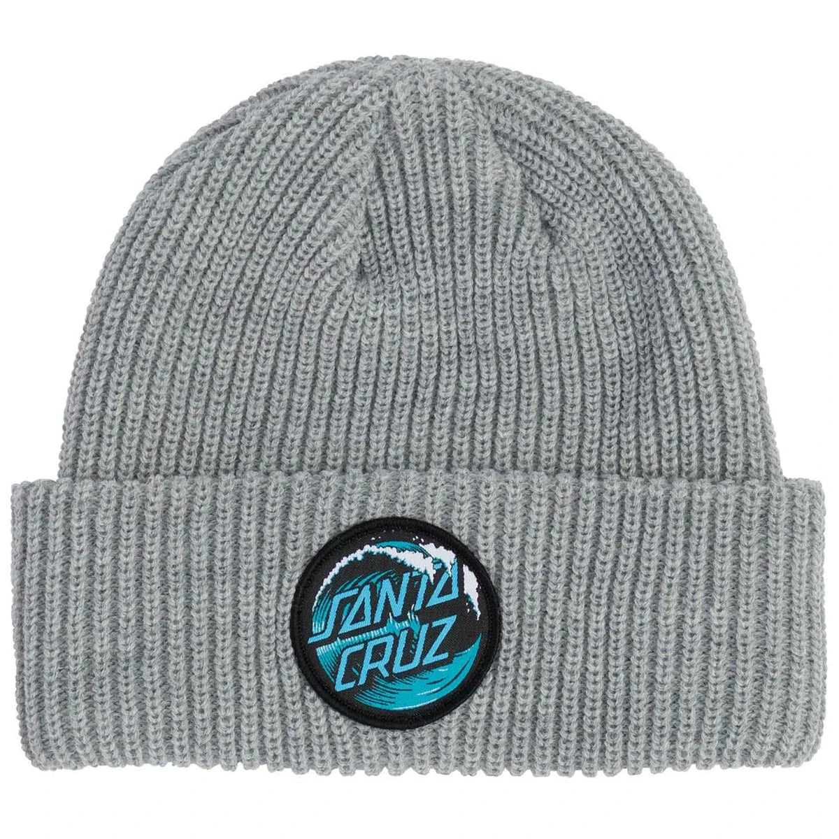 Santa Cruz Wave Dot Long Shoreman Beanie - Heather Grey Santa Cruz Wave Dot Long Shoreman Beanie - Heather Grey -Sports Ski Shop 193172426737 1