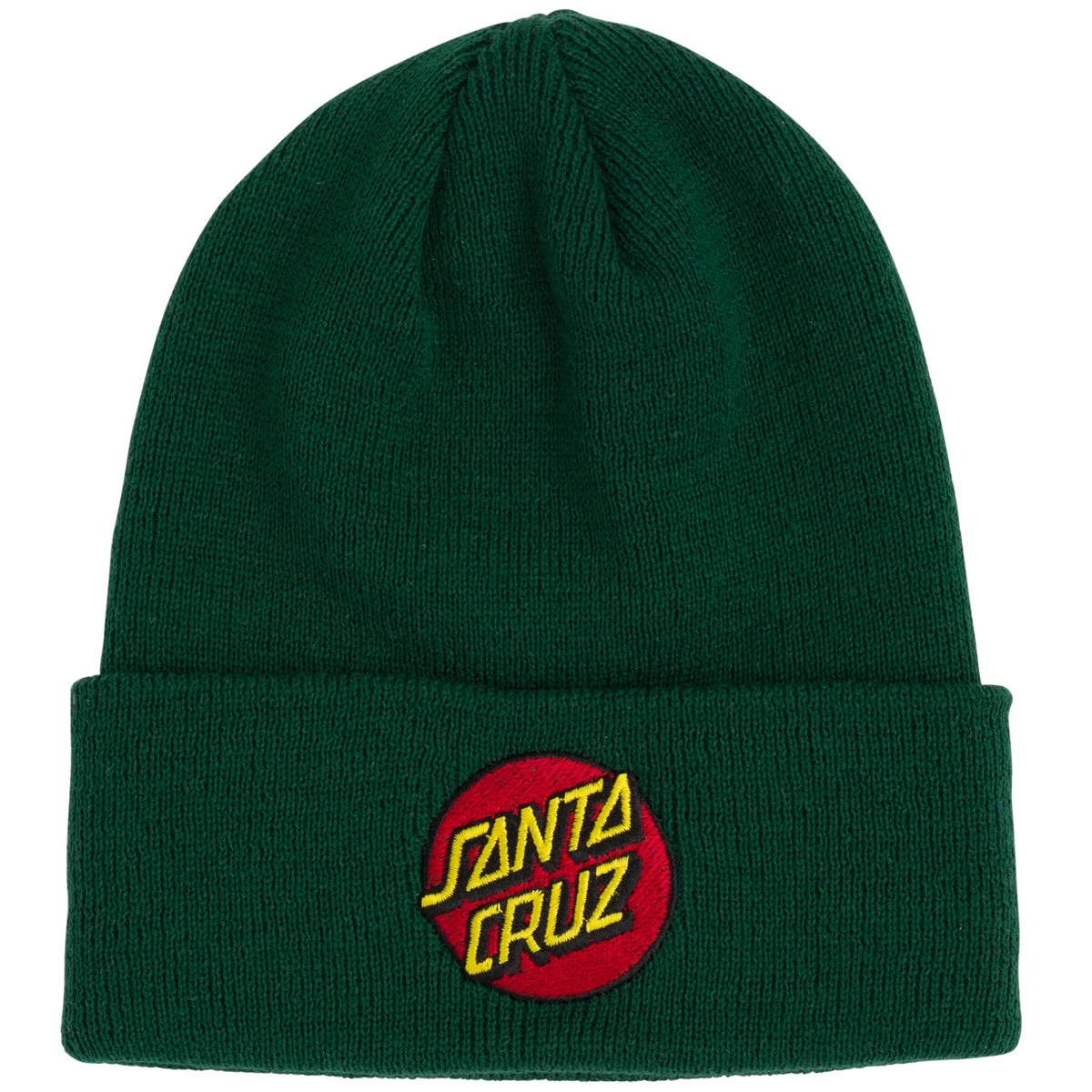 Santa Cruz Classic Dot Long Shoreman Beanie - Dark Green Santa Cruz Classic Dot Long Shoreman Beanie - Dark Green -Sports Ski Shop 193172426744 1
