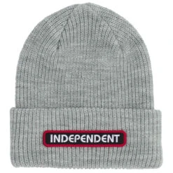 Independent B/C Groundwork Long Shoreman Beanie - Heather Grey