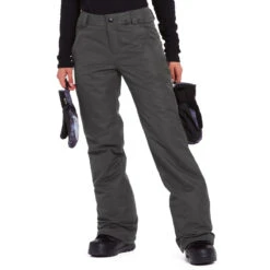 Volcom Womens Frochickie Insulated Snowboard Pants - Dark Grey