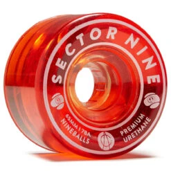 Sector 9 Nineball 78a Longboard Wheels - Red - 65mm