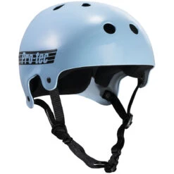 Pro-Tec Old School Skate Helmet - Gloss Baby Blue -Sports Ski Shop 194521041113 3