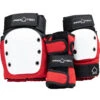Pro-Tec Street JR 3-Pack Of Pads - Red/White/Black -Sports Ski Shop 194521042530 1