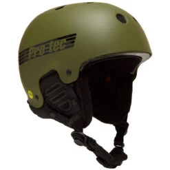 Pro Tec Old School With Mips Snowboard Helmet - Matte Olive -Sports Ski Shop 194521047139 3