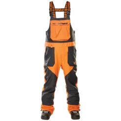 Thirty Two Basement Bib 2023 Snowboard Pants - Orange 5 Thirty Two Basement Bib 2023 Snowboard Pants - Orange -Sports Ski Shop 194691276001 4