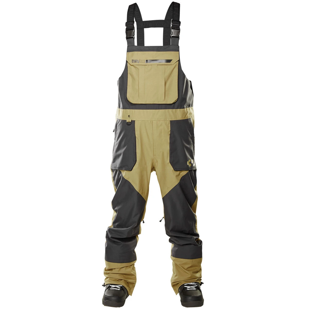 Thirty Two Basement Bib 2023 Snowboard Pants - Camel Thirty Two Basement Bib 2023 Snowboard Pants - Camel -Sports Ski Shop 194691276063 4