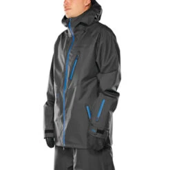 Thirty Two Grasser 2023 Snowboard Jacket - Black -Sports Ski Shop 194691276872 3