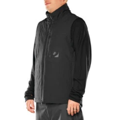 Thirty Two Rest Stop Puff Vest Snowboard Jacket - Black 4 Thirty Two Rest Stop Puff Vest Snowboard Jacket - Black -Sports Ski Shop 194691365323 3