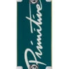 Primitive Nuevo Script Skateboard Complete - Teal - 8.00" 1 Primitive Nuevo Script Skateboard Complete - Teal - 8.00" -Sports Ski Shop 194942147845 c