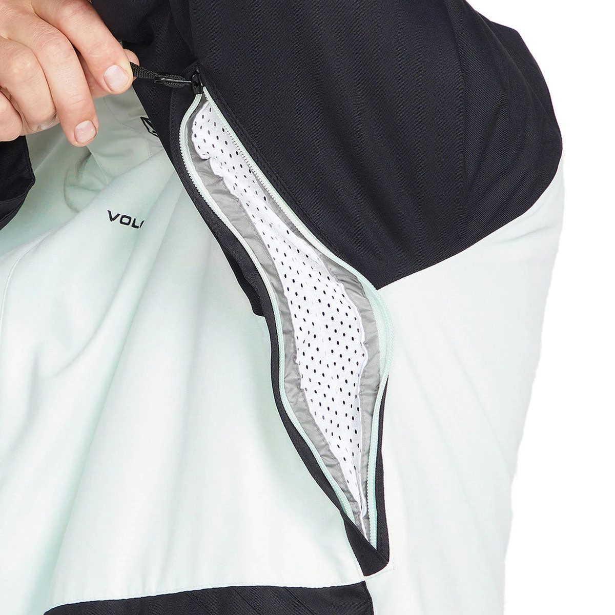 Volcom Iconic Stone Ins Snowboard Jacket - Ice Green Volcom Iconic Stone Ins Snowboard Jacket - Ice Green -Sports Ski Shop 196134088028 3