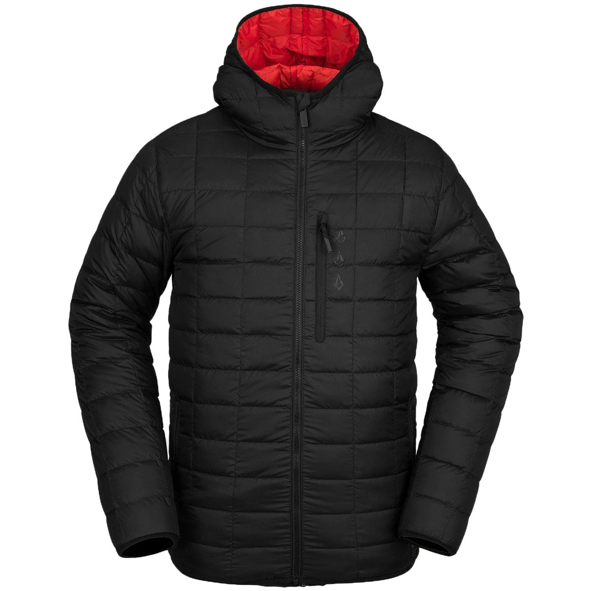 Volcom Puff Puff Give Snowboard Jacket - New Black Volcom Puff Puff Give Snowboard Jacket - New Black -Sports Ski Shop 196134088196 2
