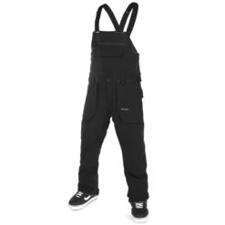 Volcom Roan Bib Over All Snowboard Pants - Black