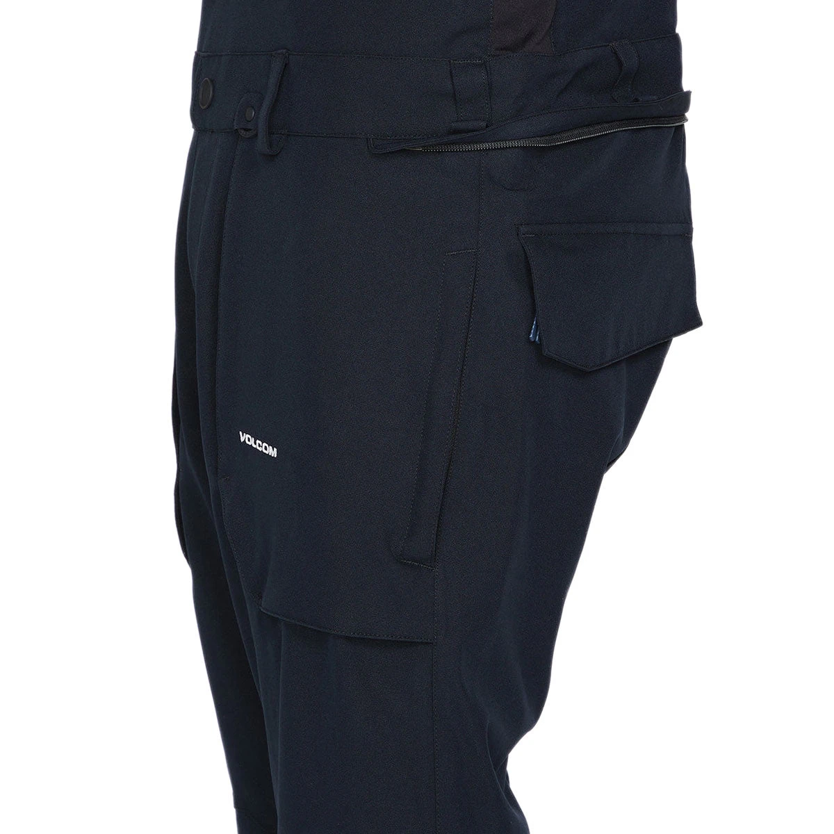 Volcom Roan Bib Over All Snowboard Pants - Black Volcom Roan Bib Over All Snowboard Pants - Black -Sports Ski Shop 196134091295 3