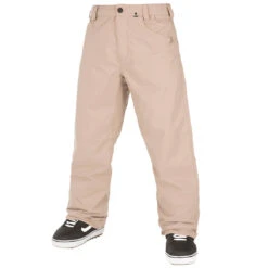 Volcom 5-Pocket Snowboard Pants - Dark Khaki