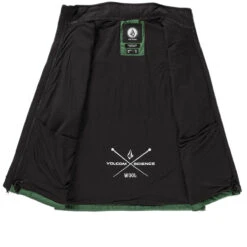 Volcom Utility Puff Vest Snowboard Jacket - Military -Sports Ski Shop 196134110804 4