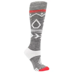 Volcom Womens Ttt Snowboard Socks - Heather Grey - XS/SM -Sports Ski Shop 196134127116 3