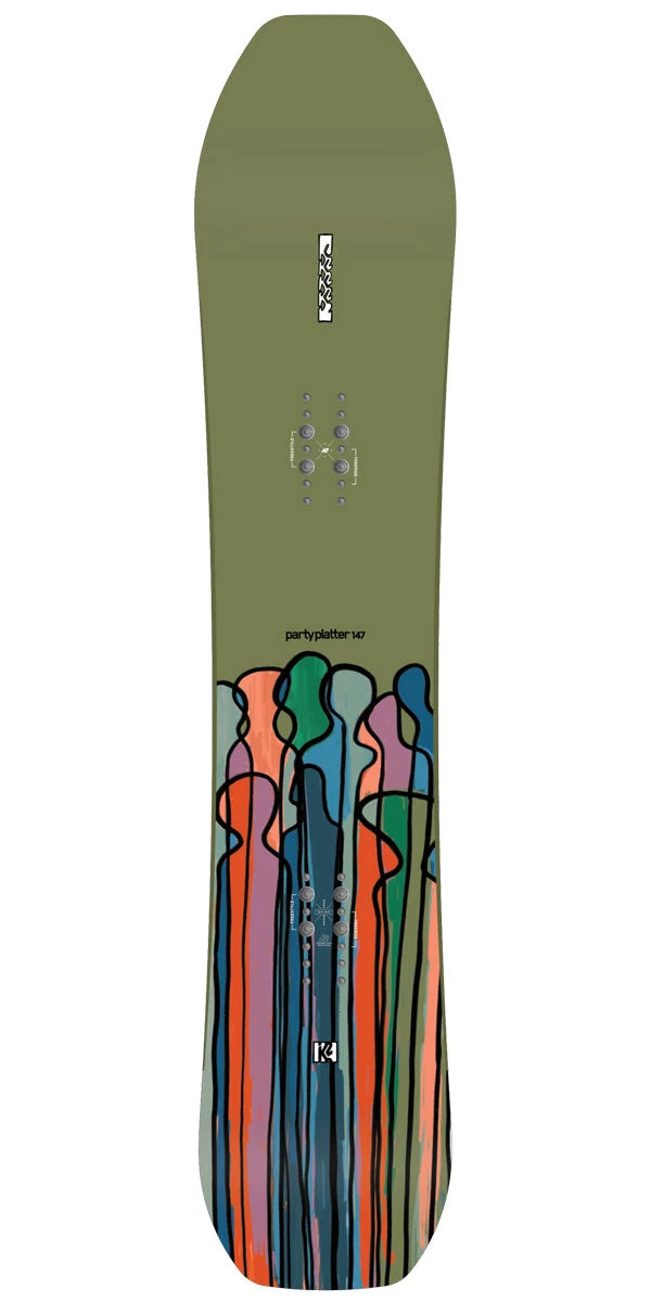K2 Party Platter 2024 Snowboard K2 Party Platter 2024 Snowboard -Sports Ski Shop 196222112178 1