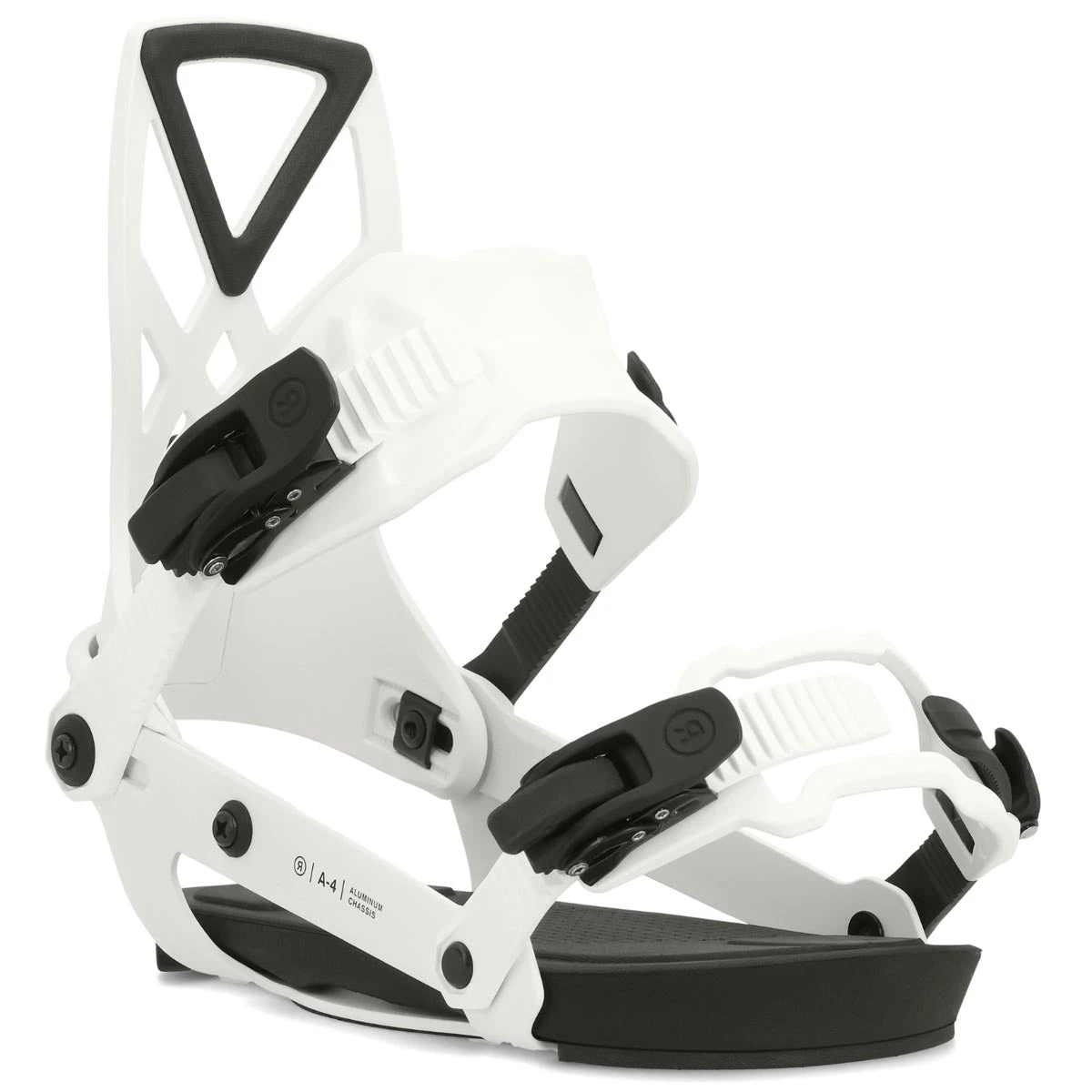 Ride A-4 2024 Snowboard Bindings - White Ride A-4 2024 Snowboard Bindings - White -Sports Ski Shop 196222114356 2