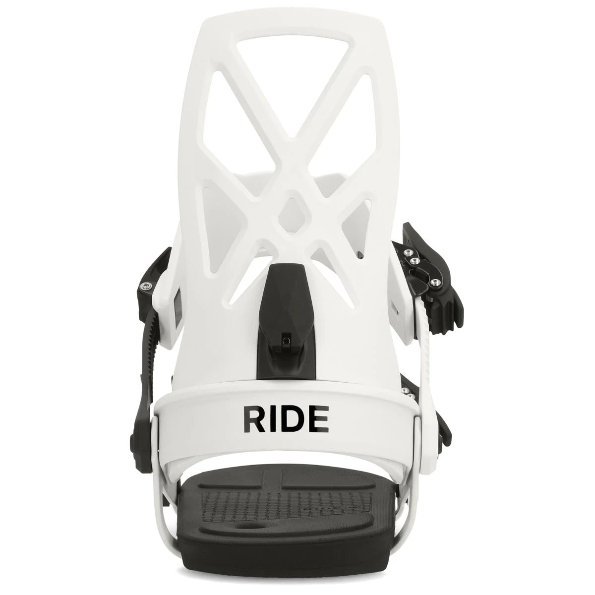 Ride A-4 2024 Snowboard Bindings - White Ride A-4 2024 Snowboard Bindings - White -Sports Ski Shop 196222114356 3