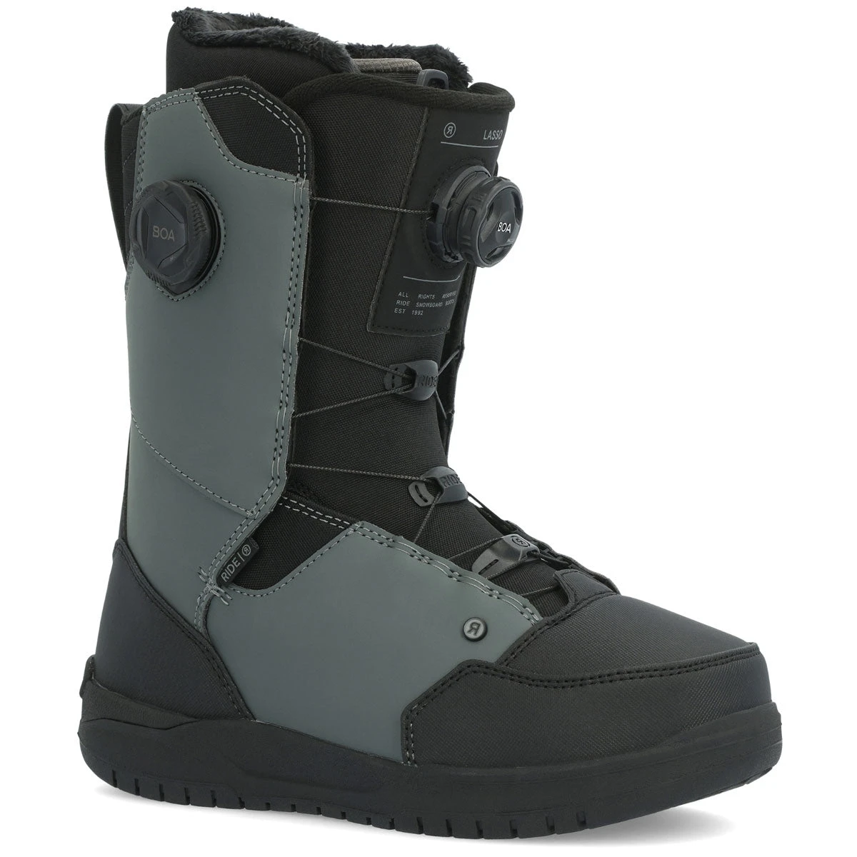 Ride Lasso 2024 Snowboard Boots - Grey Ride Lasso 2024 Snowboard Boots - Grey -Sports Ski Shop 196222143325 1