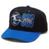 CCS X Mitchell & Ness Hoops Hat - Black/Royal -Sports Ski Shop 196945888534 1