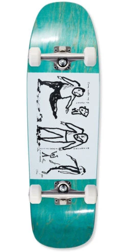 Polar Team Model The Proposal On A 1992 Skateboard Complete - Various - 9.25"