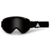 Ashbury Blackbird Black Triangle Snowboard Goggles - Dark Smoke/Yellow Spare