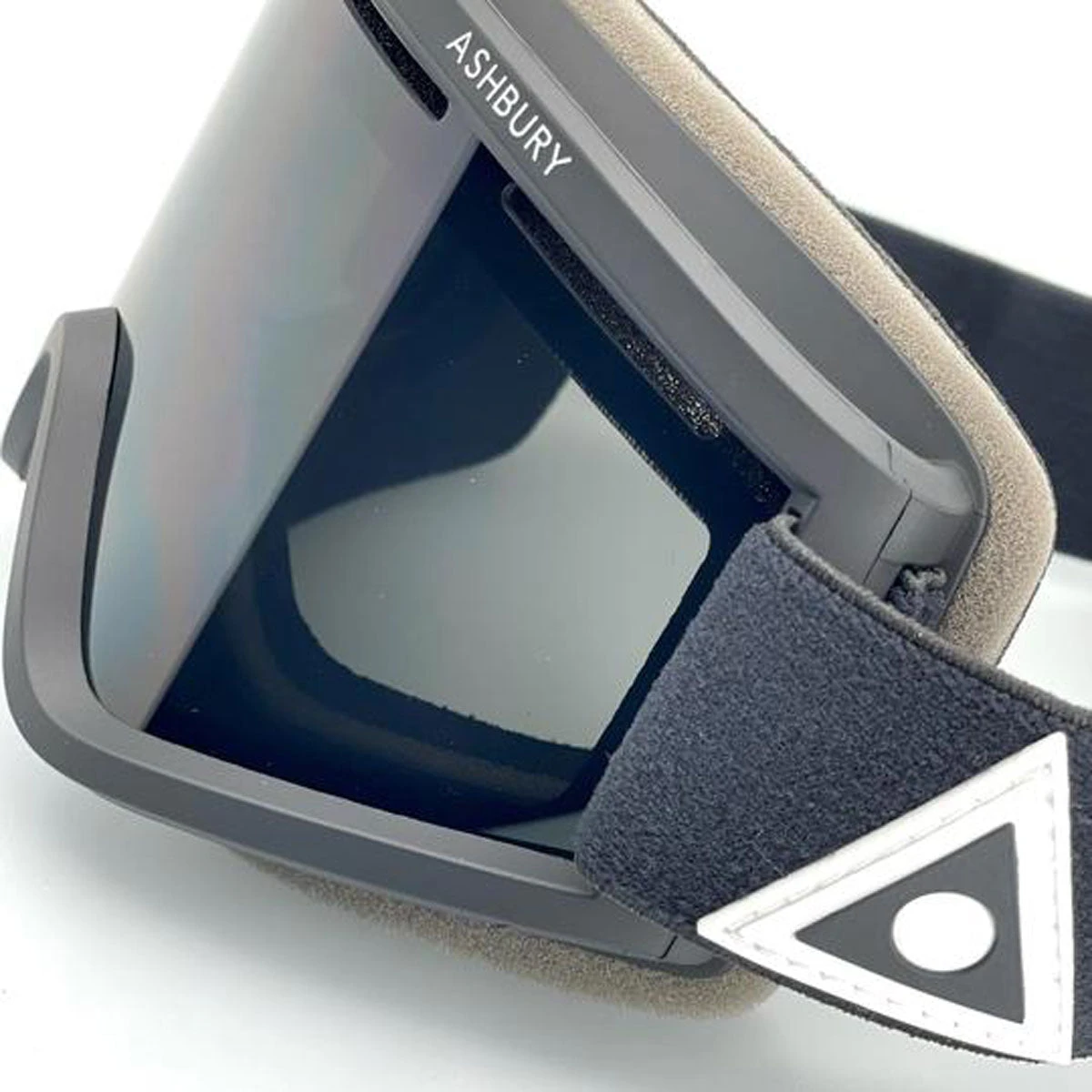 Ashbury Blackbird Black Triangle Snowboard Goggles - Dark Smoke/Yellow Spare Ashbury Blackbird Black Triangle Snowboard Goggles - Dark Smoke/Yellow Spare -Sports Ski Shop 729920638857 2
