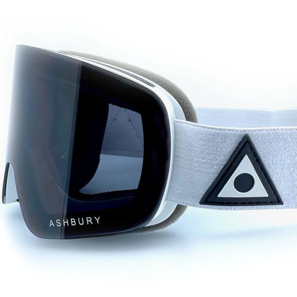 Ashbury Sonic White Triangle Snowboard Goggles - Dark Smoke/Yellow Spare Ashbury Sonic White Triangle Snowboard Goggles - Dark Smoke/Yellow Spare -Sports Ski Shop 729920639038 2