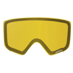 Ashbury Arrow Black Triangle Snowboard Goggles - Silver Mirror/Yellow Spare -Sports Ski Shop 729920639090 3
