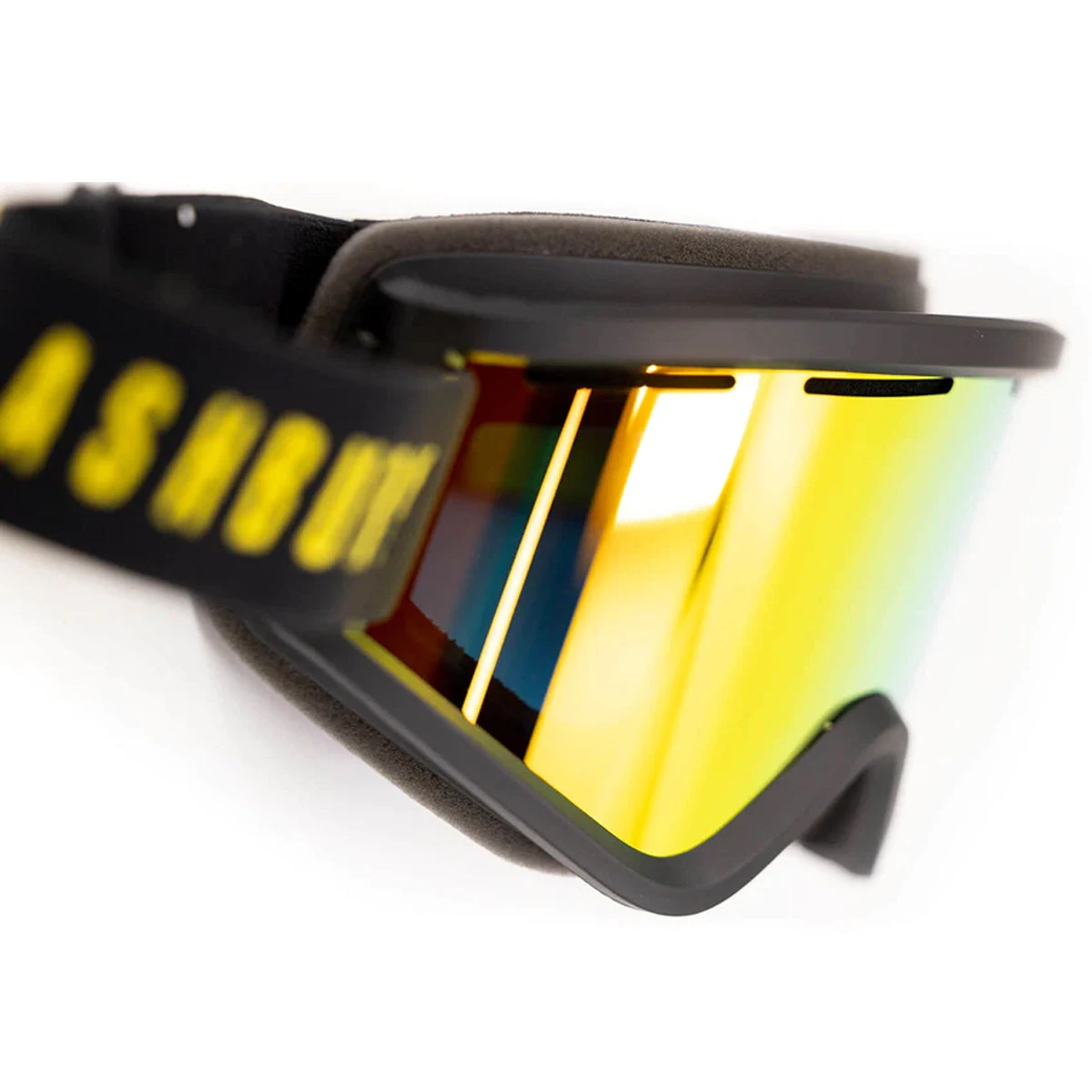 Ashbury Blackbird Snowboard Goggles - Bank/Gold Mirror/Yellow Spare Ashbury Blackbird Snowboard Goggles - Bank/Gold Mirror/Yellow Spare -Sports Ski Shop 729920639755 2
