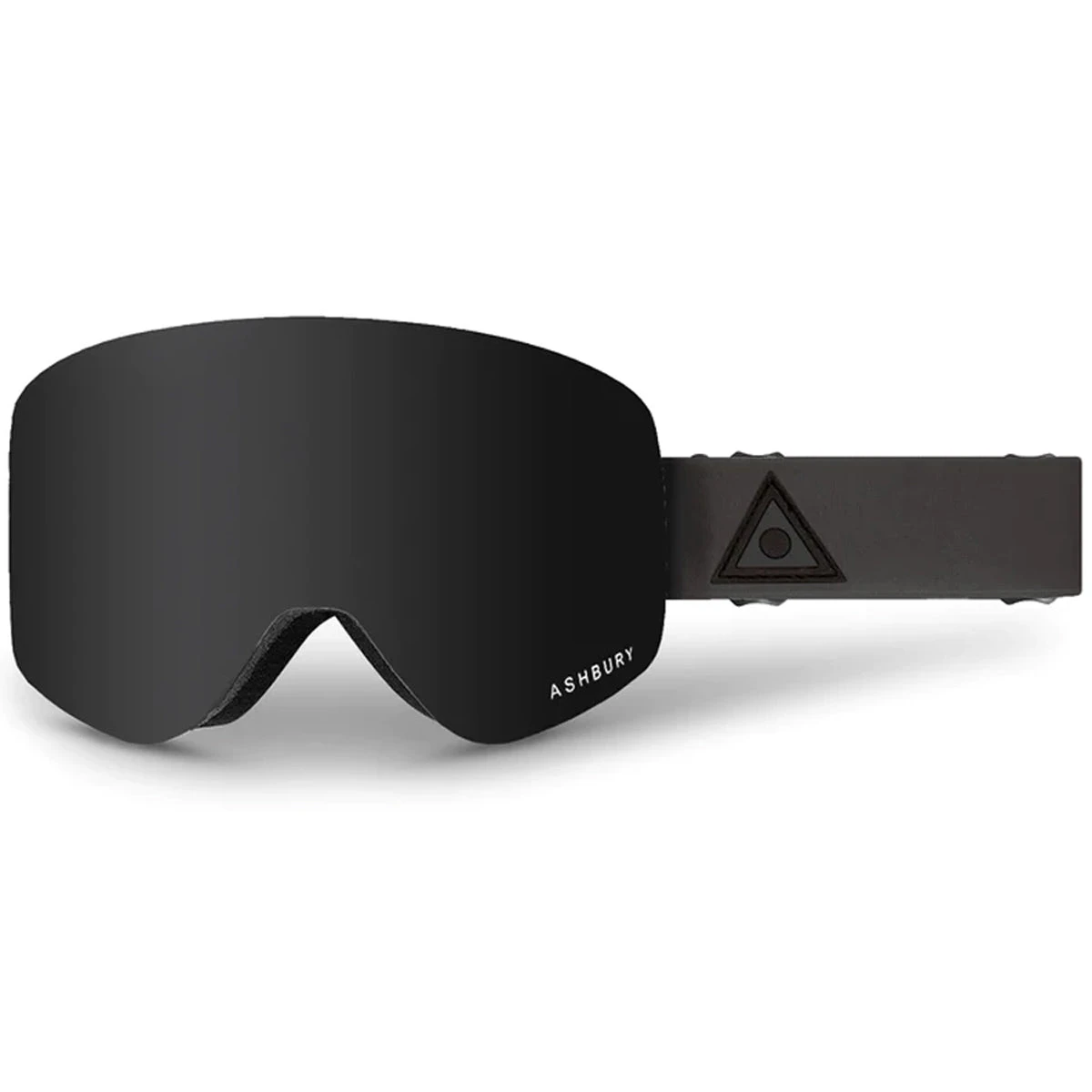 Ashbury Sonic Triangle Snowboard Goggles - Charcoal Triangle/Dark Smoke/Yellow Spare Ashbury Sonic Triangle Snowboard Goggles - Charcoal Triangle/Dark Smoke/Yellow Spare -Sports Ski Shop 729920639878 1