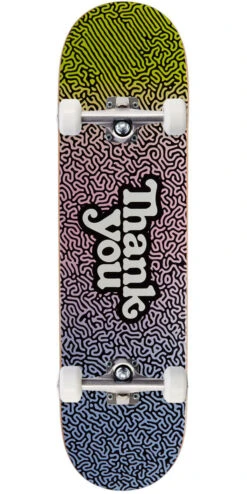 Thank You Amazing Logo Skateboard Complete - 8.25"