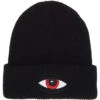 Toy Machine Sect Eye Dock Beanie - Black 1 Toy Machine Sect Eye Dock Beanie - Black -Sports Ski Shop 827059265309 1