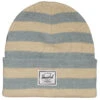 Herschel Supply Elmer Beanie - Pelican/Slate Stripe -Sports Ski Shop 828432588213 1