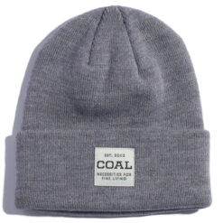 Coal The Uniform Mid Beanie - Heather Grey