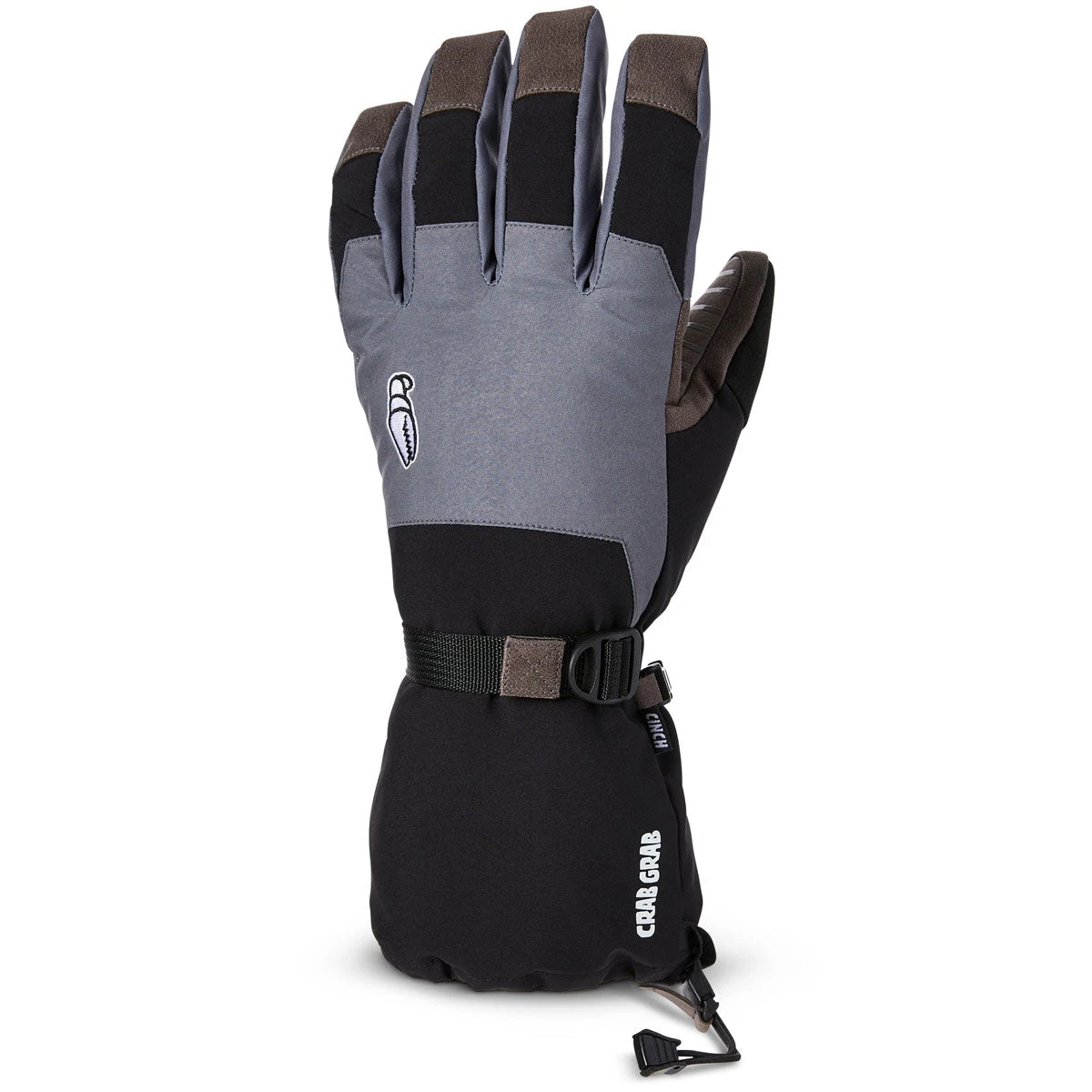 Crab Grab Cinch Snowboard Gloves - Black/Grey Crab Grab Cinch Snowboard Gloves - Black/Grey -Sports Ski Shop 840223801929 1