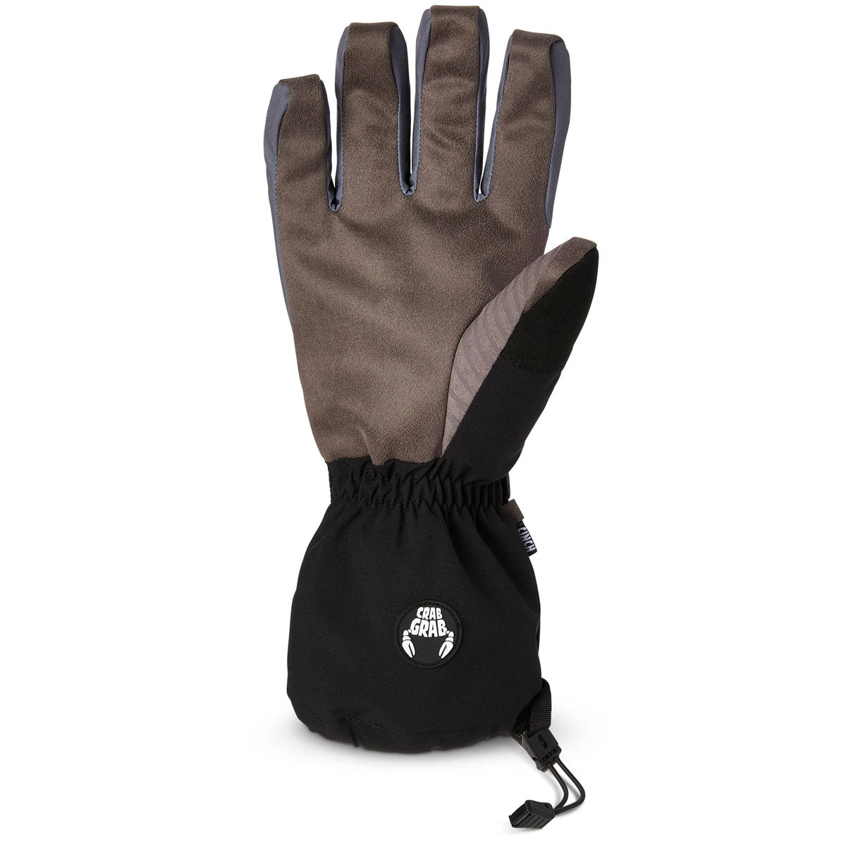 Crab Grab Cinch Snowboard Gloves - Black/Grey Crab Grab Cinch Snowboard Gloves - Black/Grey -Sports Ski Shop 840223801929 2