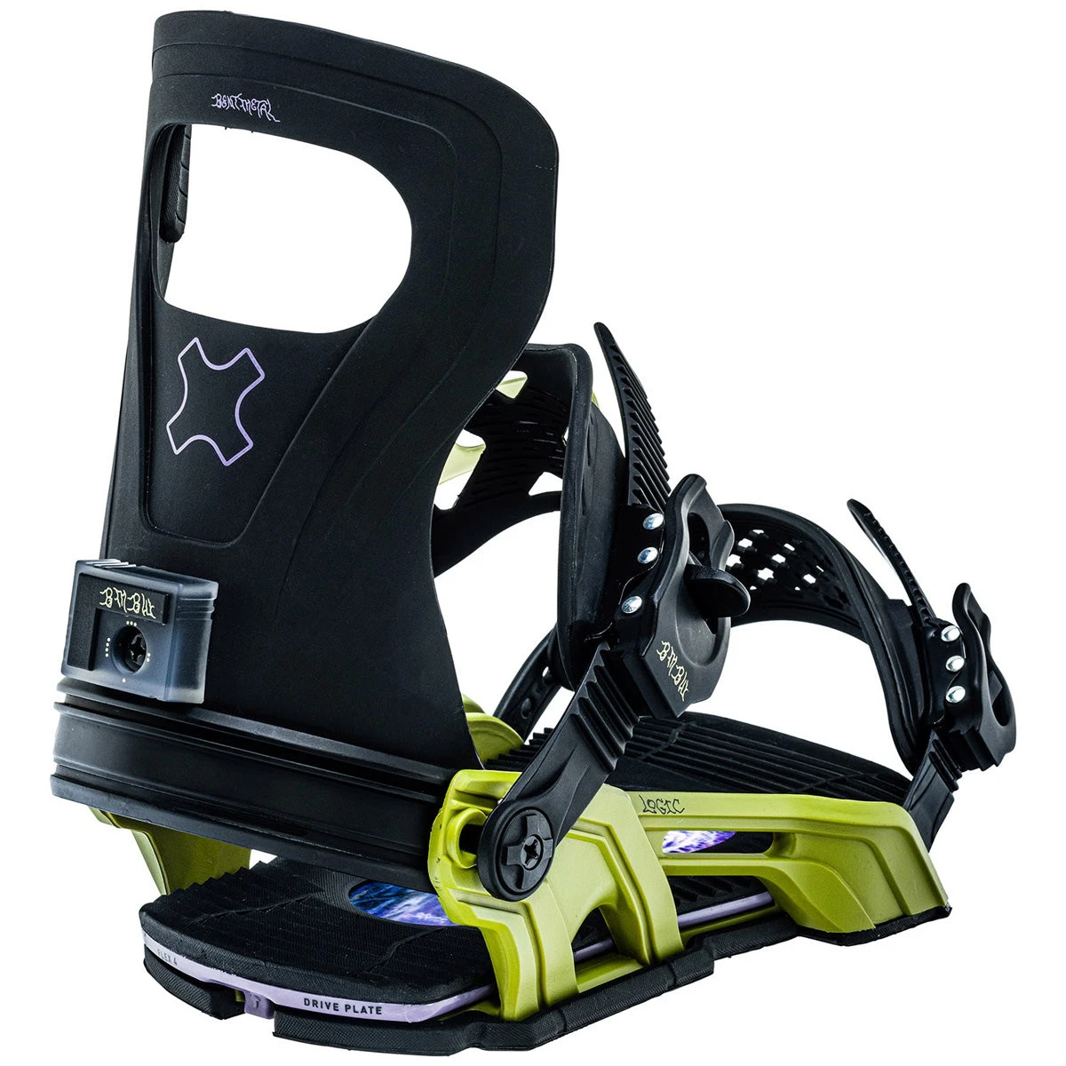 Bent Metal Logic 2023 Snowboard Bindings - Green Bent Metal Logic 2023 Snowboard Bindings - Green -Sports Ski Shop 841049109756 1