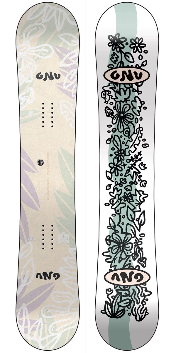 GNU Velvet 2023 Snowboard GNU Velvet 2023 Snowboard -Sports Ski Shop 841049143040 1