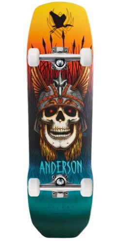 Powell Peralta Powell-Peralta Flight Andy Anderson Crane Skull Skateboard Complete - 9.13"