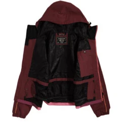 Airblaster Womens Lady Revert Snowboard Jacket - Plum/Magenta 4 Airblaster Womens Lady Revert Snowboard Jacket - Plum/Magenta -Sports Ski Shop 847678186670 3