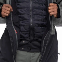 686 Smarty 3-In-1 Form Snowboard Jacket - Goblin Green/Clear Black -Sports Ski Shop 883510524064 3