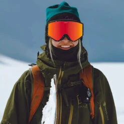 Electric Kleveland Snowboard Goggles - Matte Speckled Black/Fire Chrome -Sports Ski Shop 884932379393 3