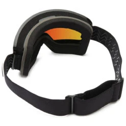 Volcom Garden Snowboard Goggles - Gloss Black/Red Chrome -Sports Ski Shop 884932380177 4